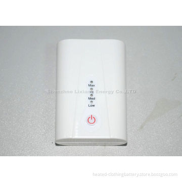 Rechargable Li-thium Winter Heated Clothing Battery 2200mah 7.4v